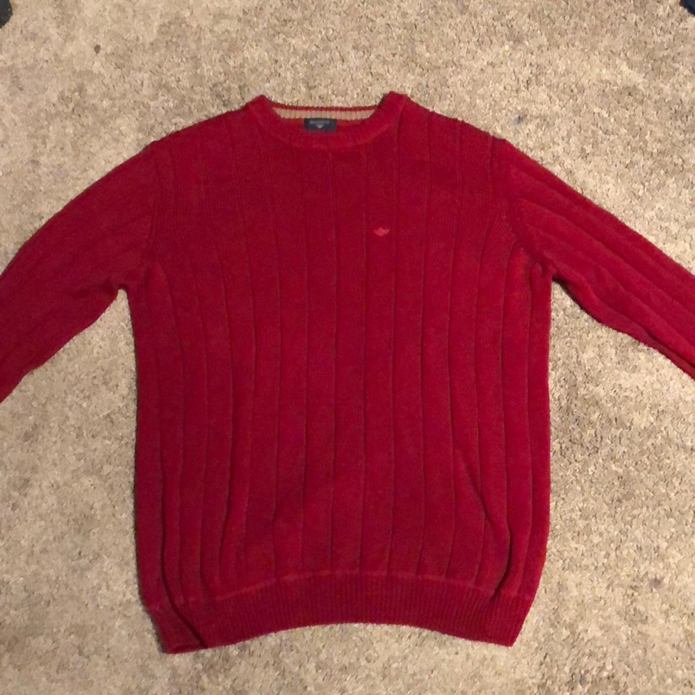 Red Dockers sweater